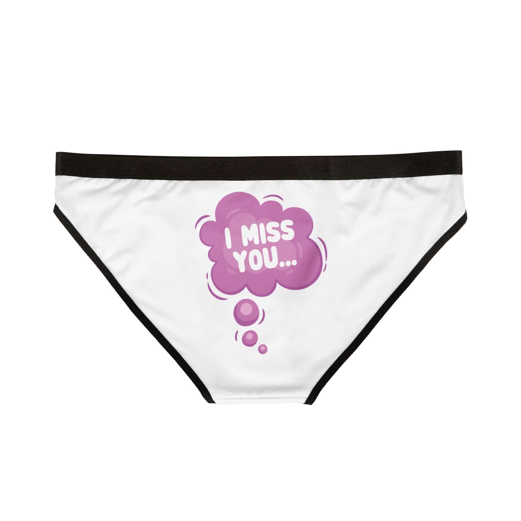 I Miss You | Mix & Match Women’s Fun-Flirty Lovers’ Panties