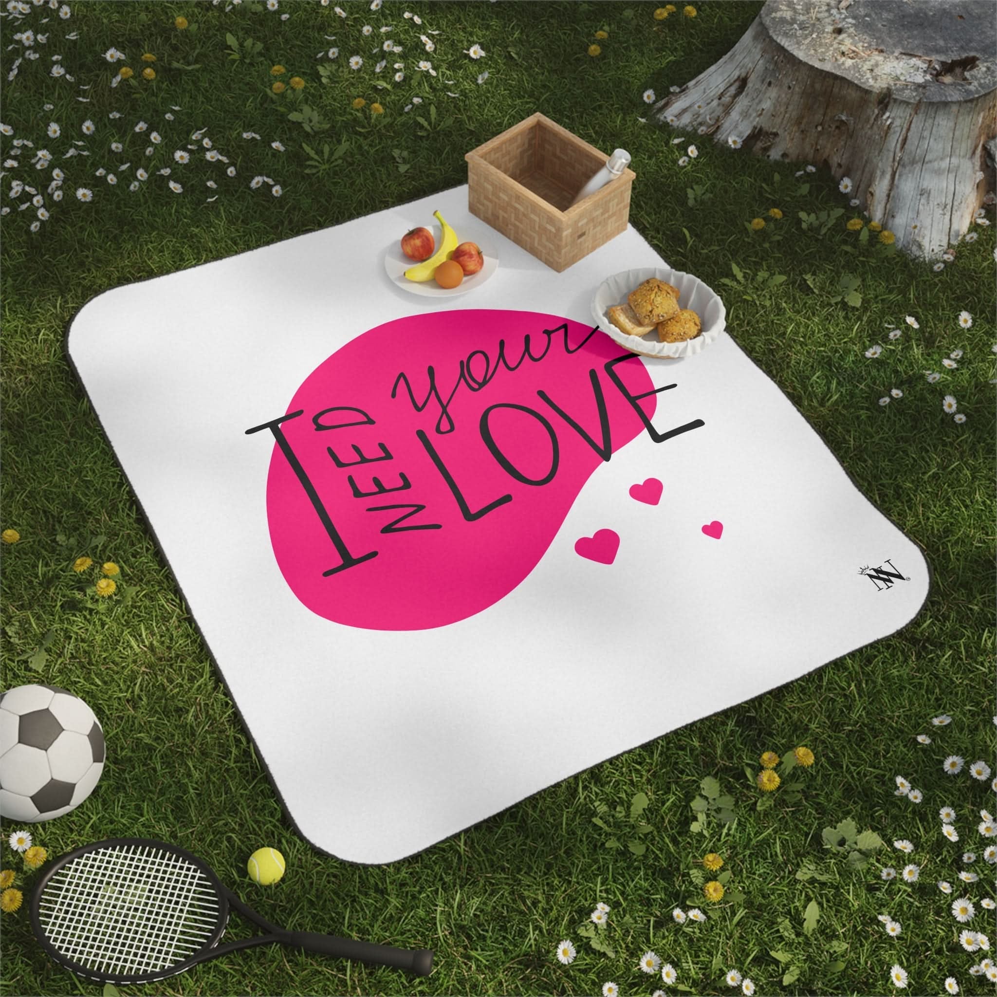 I Need Your Love | Mix Match Fun-Flirty Lovers’ Water-Resistant Blankets