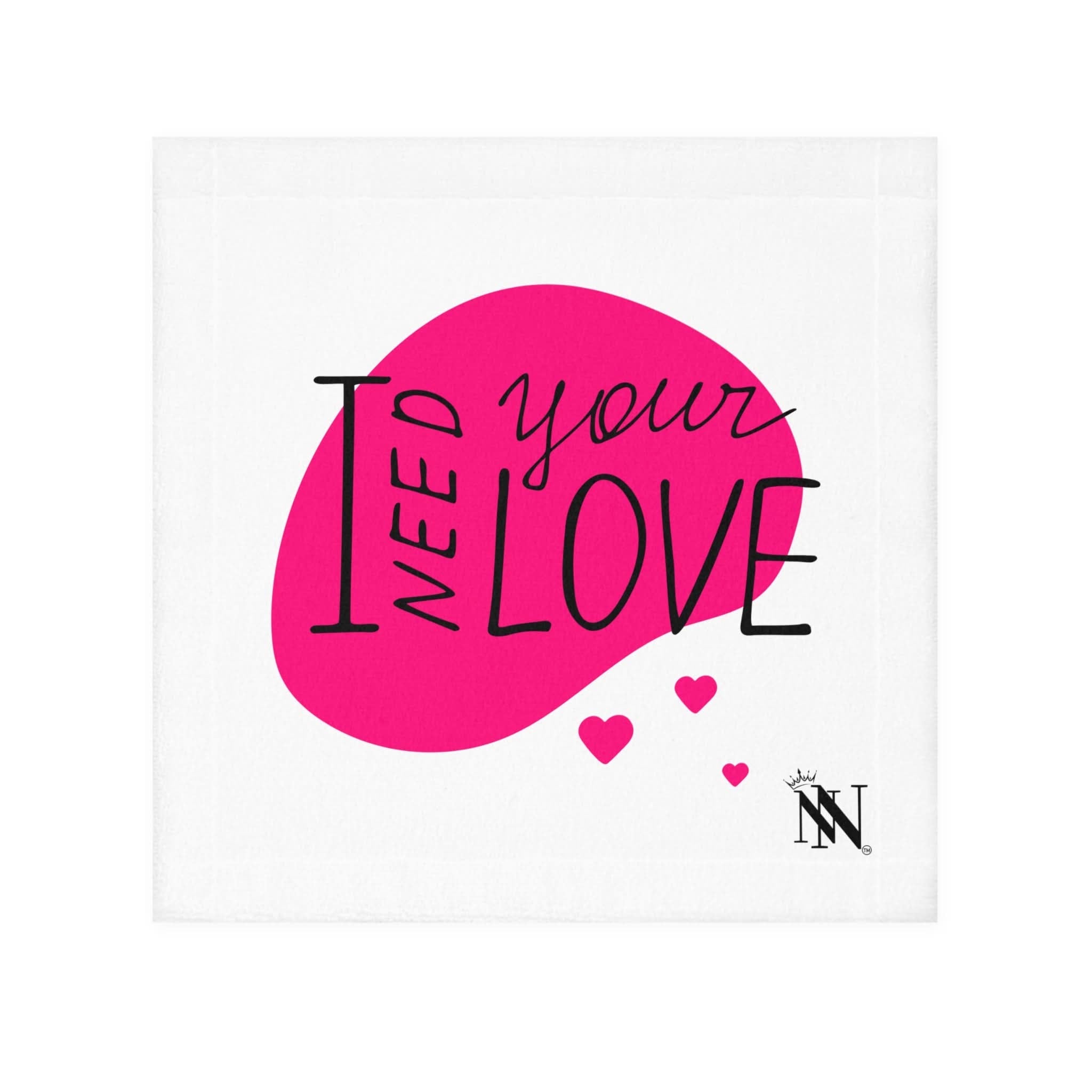 I Need Your Love | Mix & Match Lils’ Fun-Flirty Lovers’ Towels