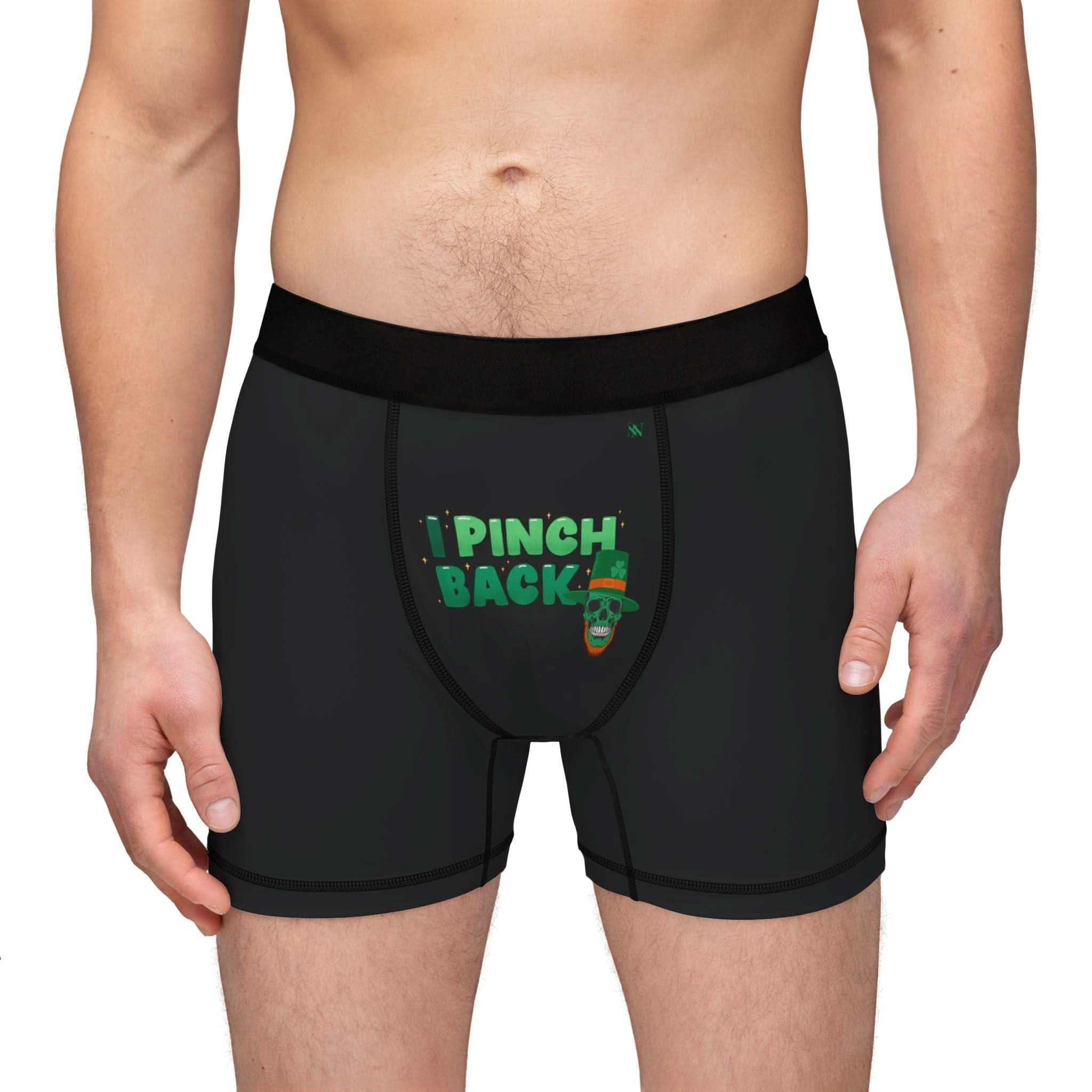 I Pinch Back | Mix and Match Fun-Flirty Lovers’ Boxer Briefs