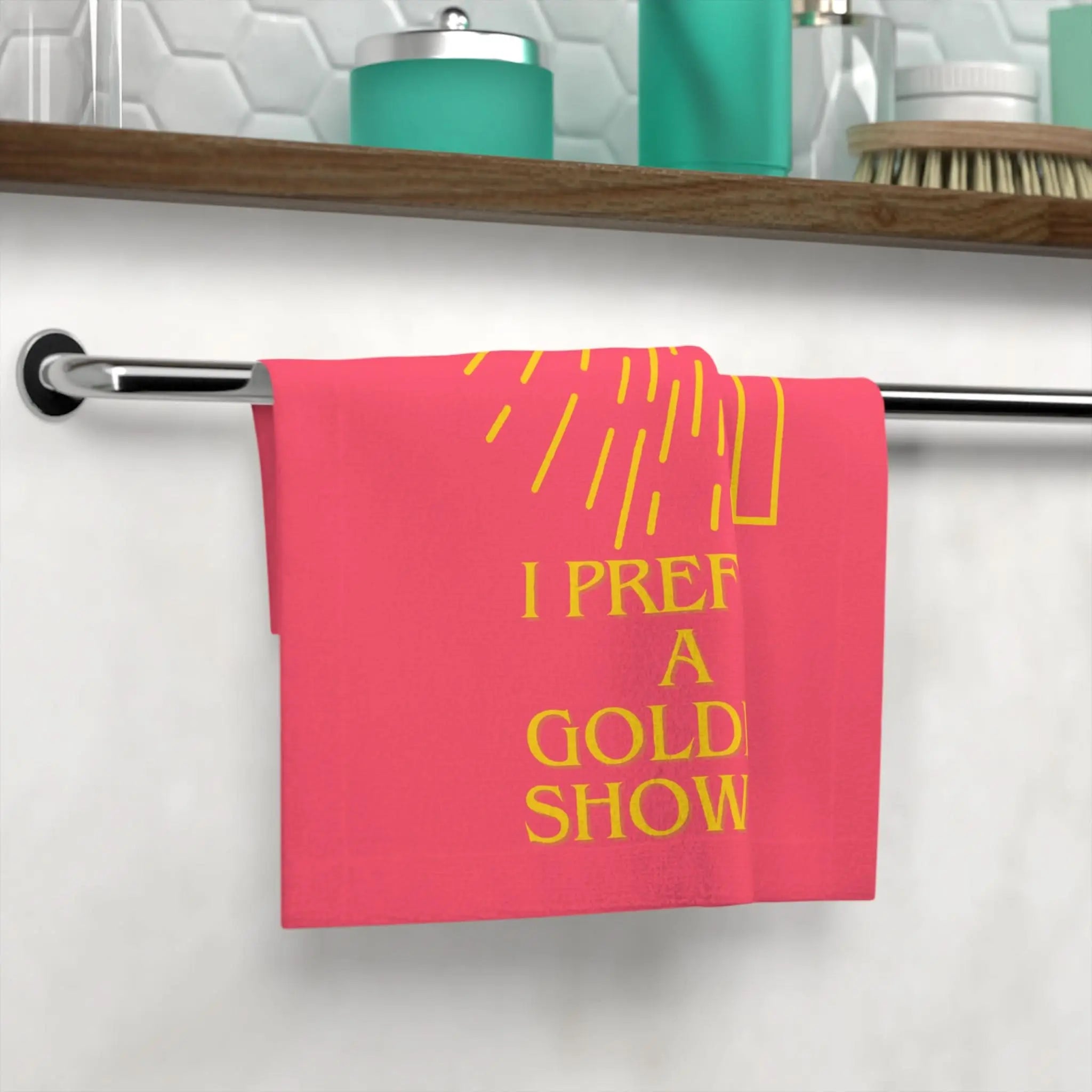 I Prefer A Golden Shower | Mix & Match Lils’ Fun-Flirty Lovers’ Towels