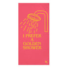 I Prefer A Golden Shower | Mix & Match Naughty XL Fun-Flirty Lovers’ Towels