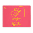 I Prefer A Golden Shower | Mix & Match Playful Fun-Flirty Lovers’ Toy Mats