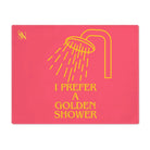 I Prefer A Golden Shower | Mix & Match Playful Fun-Flirty Lovers’ Toy Mats