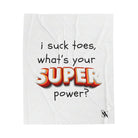 I Suck Toes | Mix & Match Fun-Flirty Lovers’ Blankets