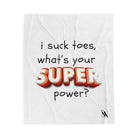 I Suck Toes | Mix & Match Fun-Flirty Lovers’ Blankets
