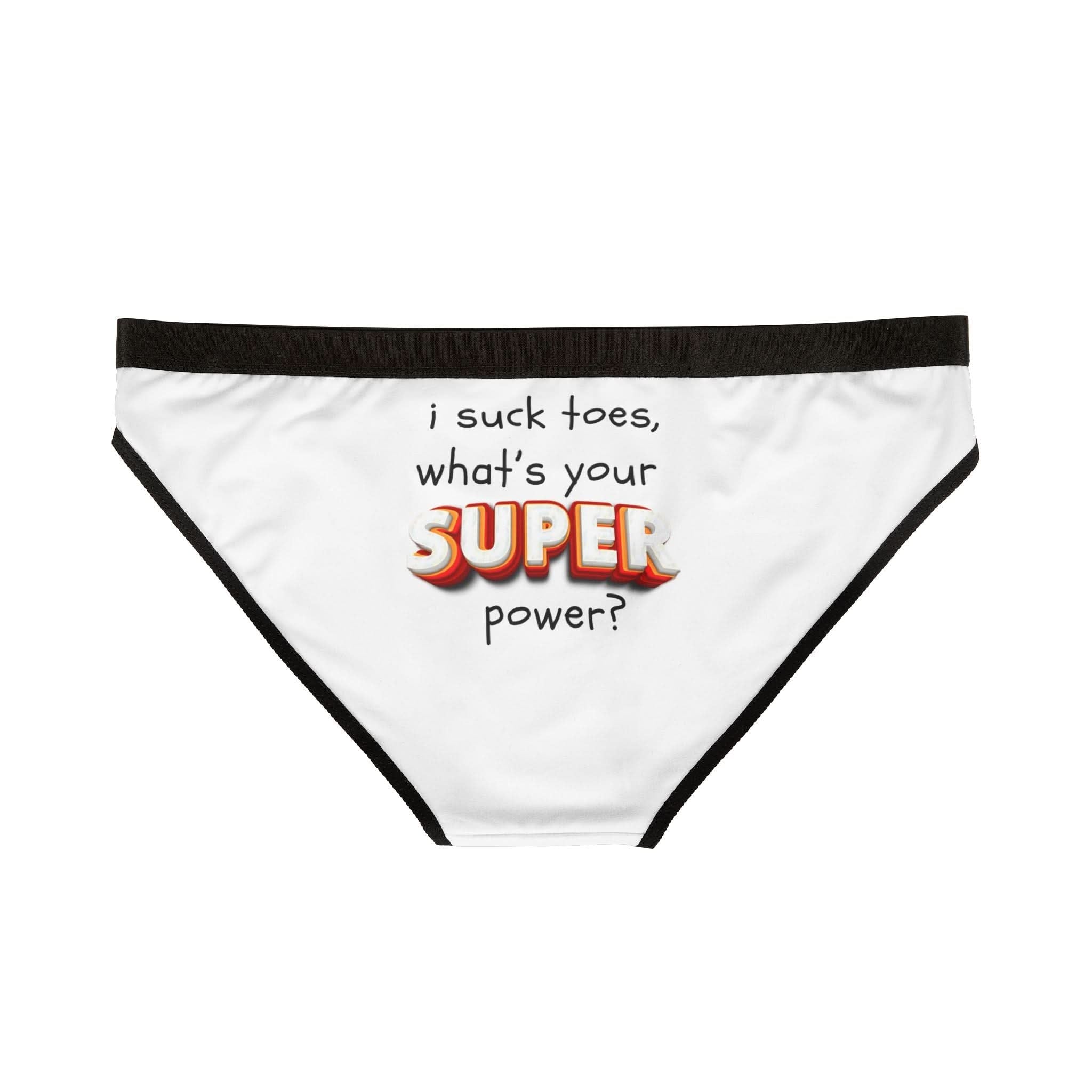 I Suck Toes | Mix & Match Women’s Fun-Flirty Lovers’ Panties