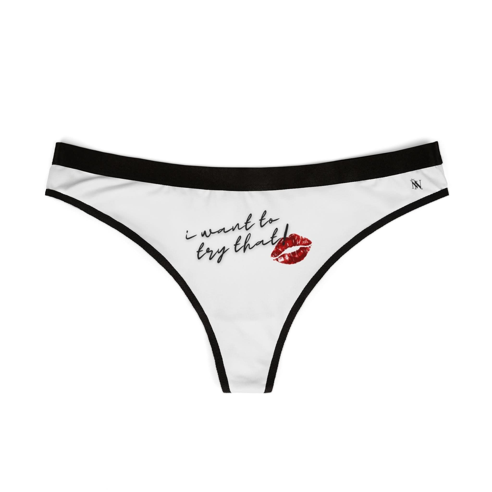 I Want to Try That! | Mix & Match Women’s Fun-Flirty Lovers’ Thongs