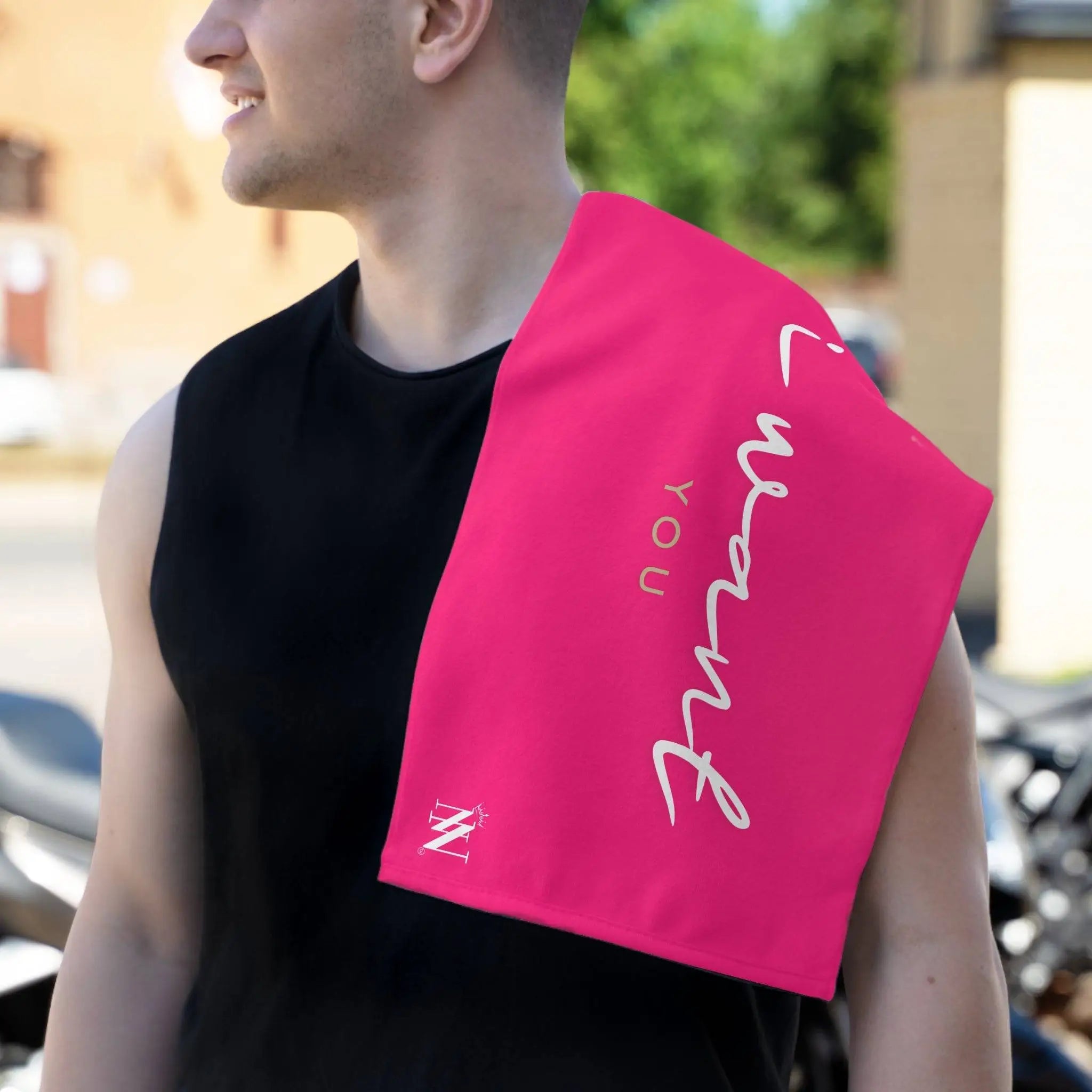 I Want You Pink Mix Match Soft Sex Towels | Flirty Lovers’ Gifts