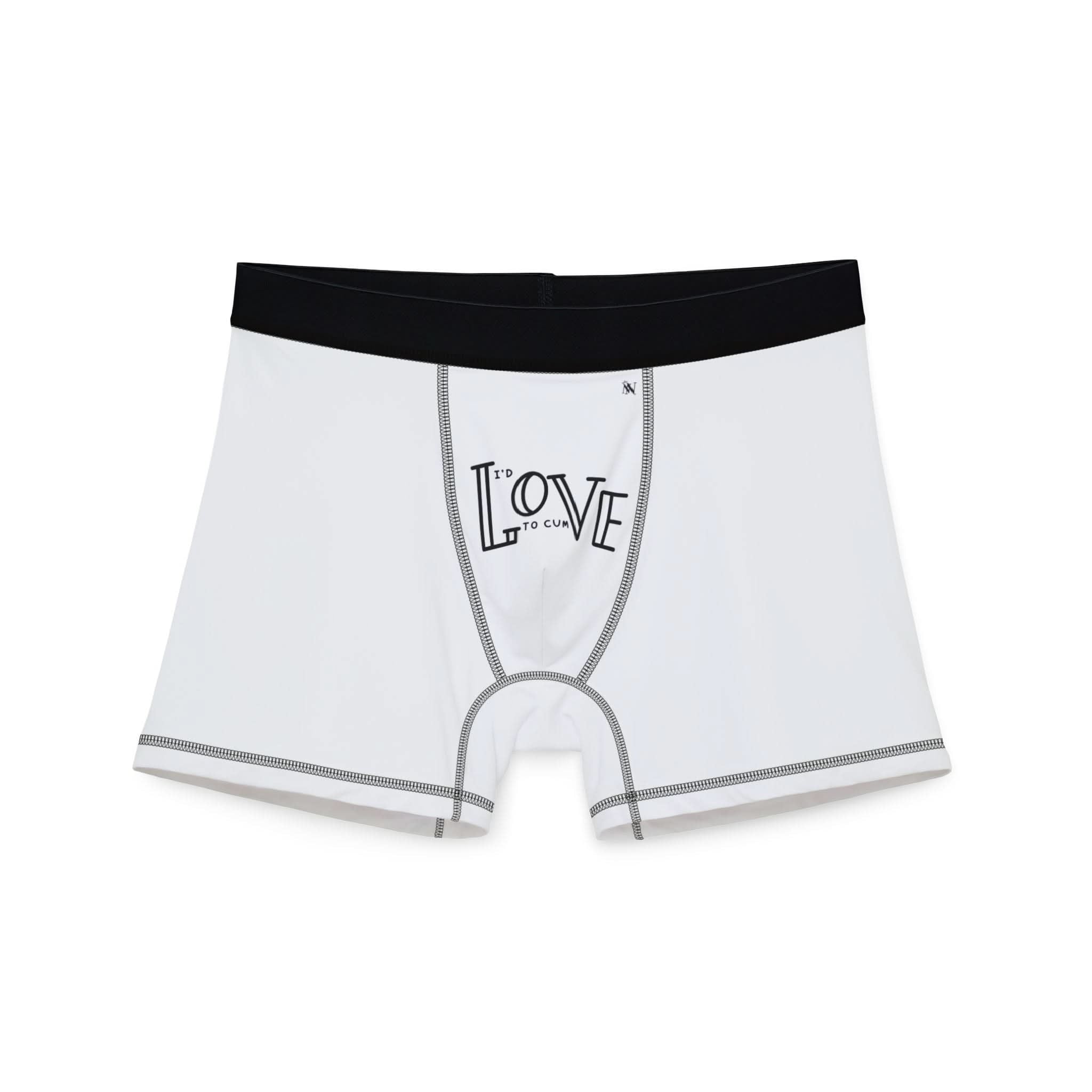 I’d Love Cum | Mix & Match Fun-Flirty Lovers’ Boxer Briefs