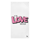 I’d Love Head | Mix & Match Naughty XL Fun-Flirty Lovers’ Towels