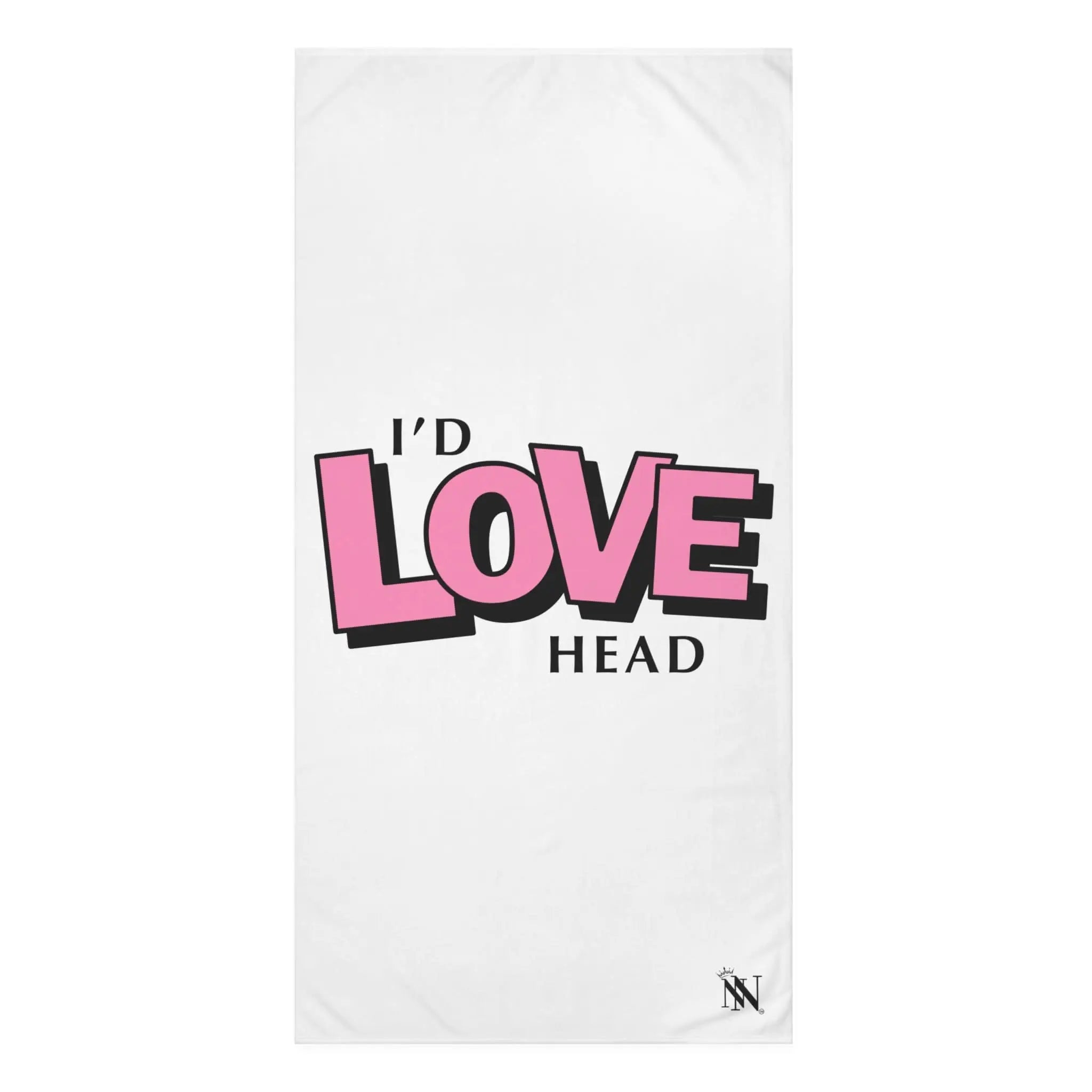I’d Love Head | Mix & Match Naughty XL Fun-Flirty Lovers’ Towels