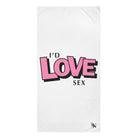 I’d Love Sex | Mix & Match Naughty XL Fun-Flirty Lovers’ Towels