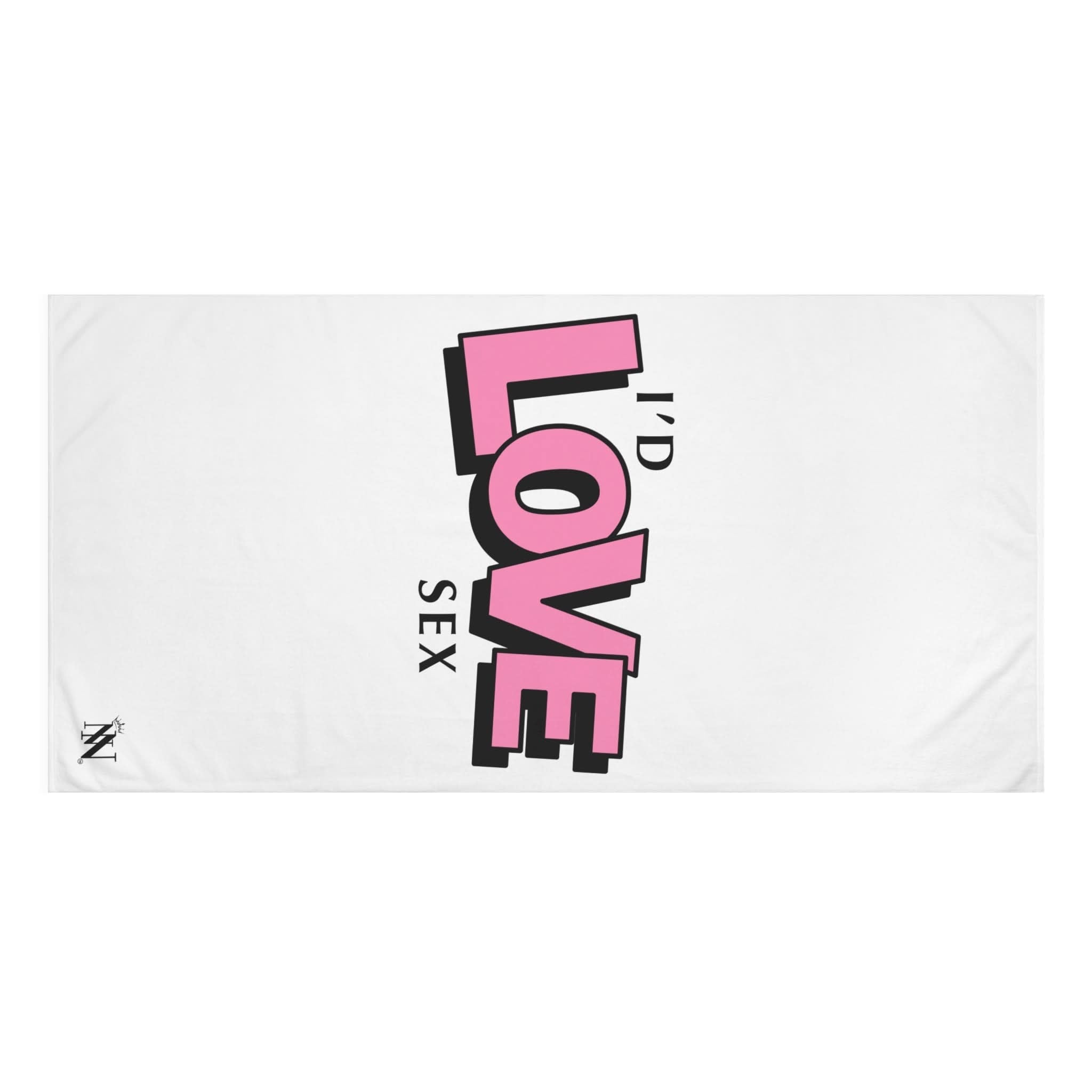 I’d Love Sex | Mix & Match Naughty XL Fun-Flirty Lovers’ Towels