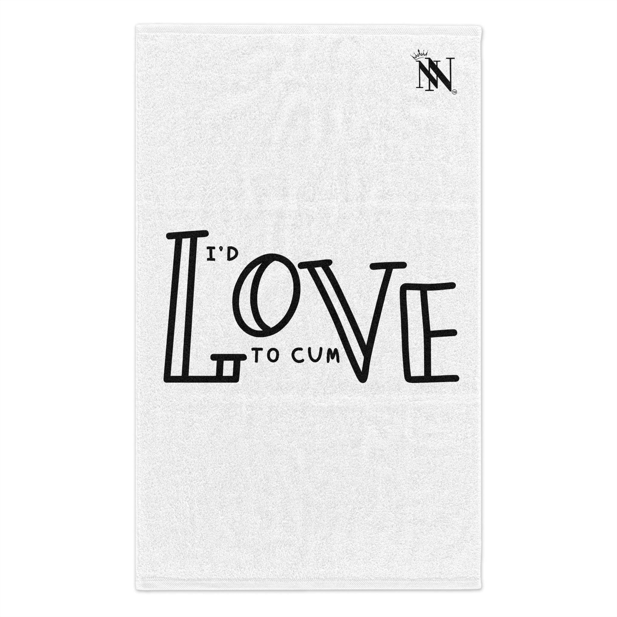 I’d Love to Cum | Mix & Match Soft Fun-Flirty Lovers’ Towels