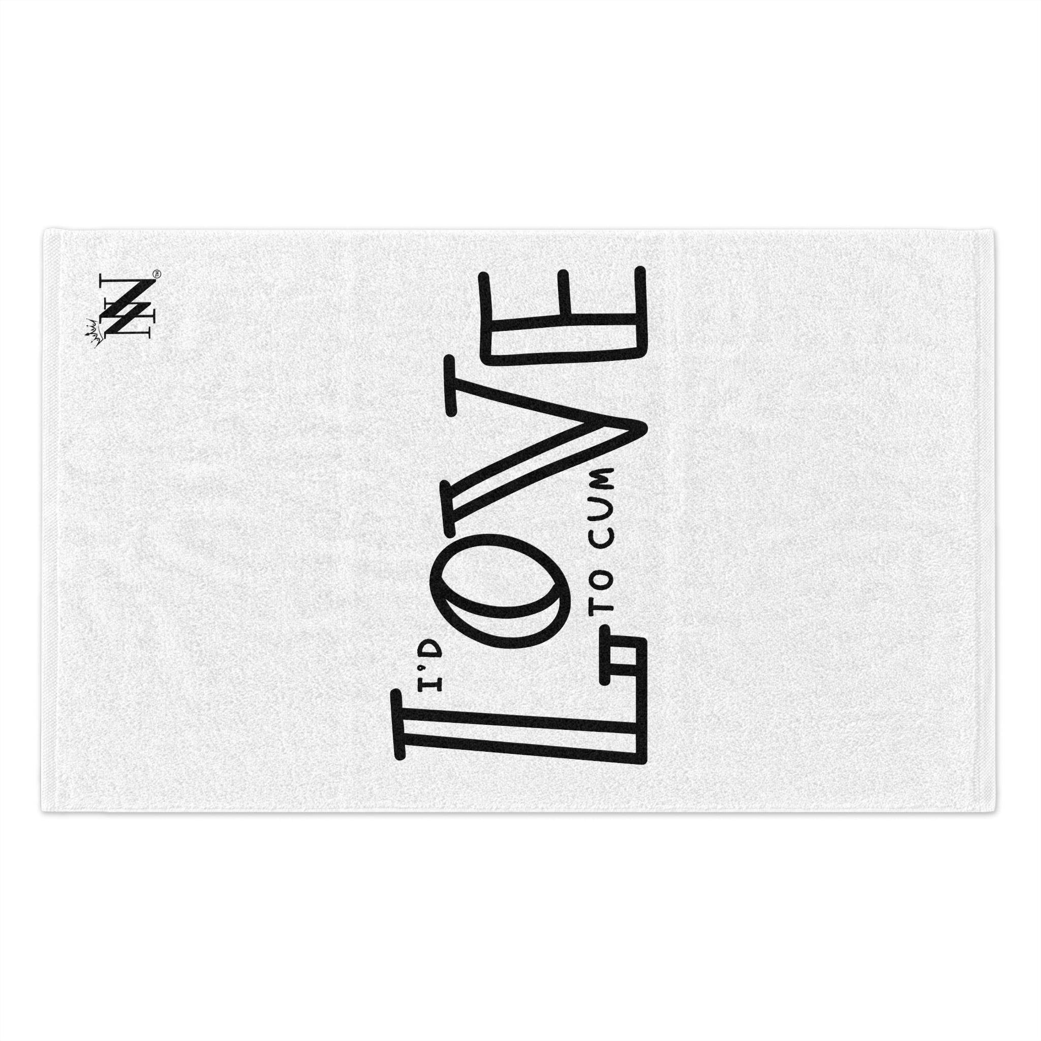 I’d Love to Cum | Mix & Match Soft Fun-Flirty Lovers’ Towels