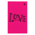 I’d Love to Cum Pink Mix Match Soft Sex Towels | Flirty Lovers’ Gifts