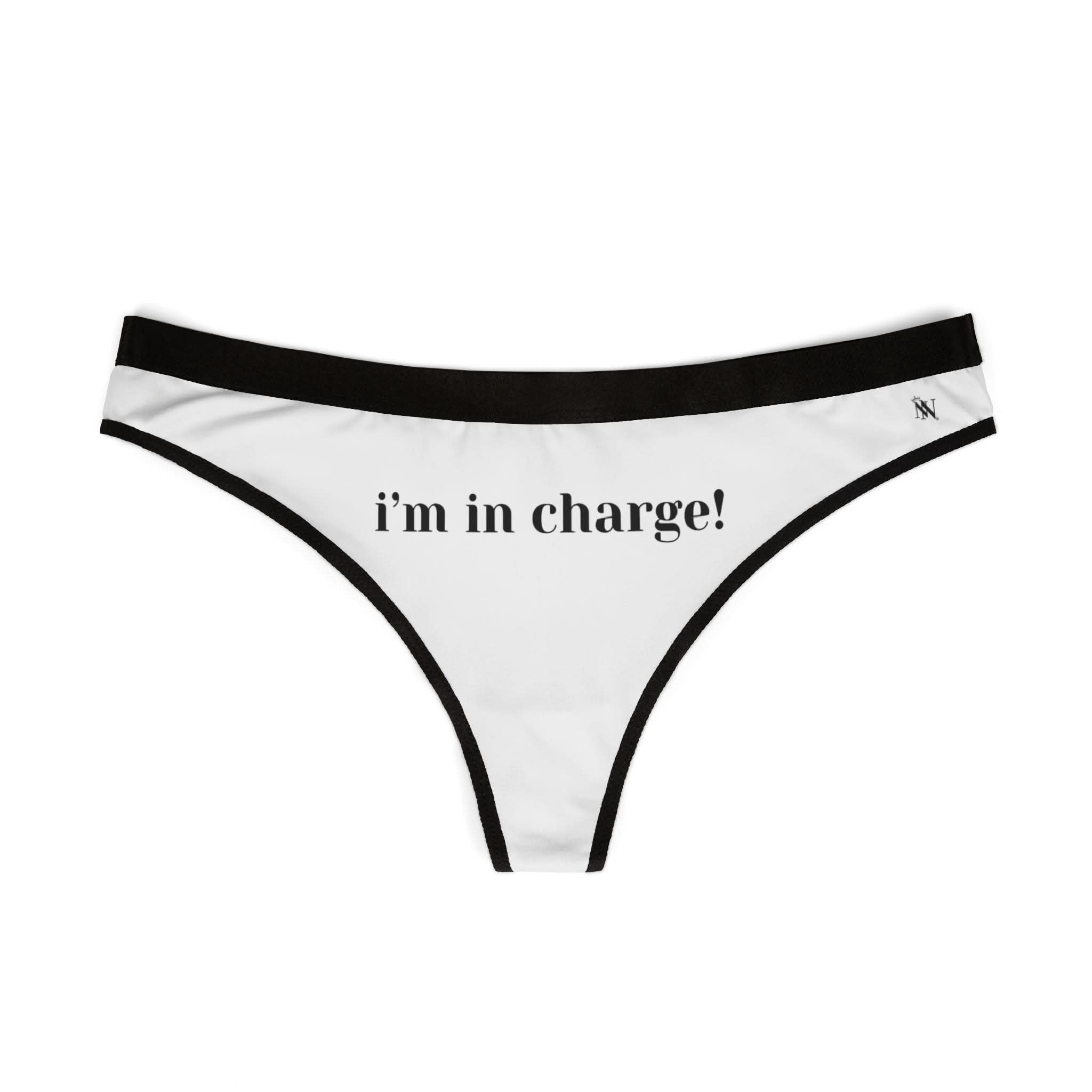 I’m in Charge! Mix Match Women’s Thong Sex Panties | Playful Gifts