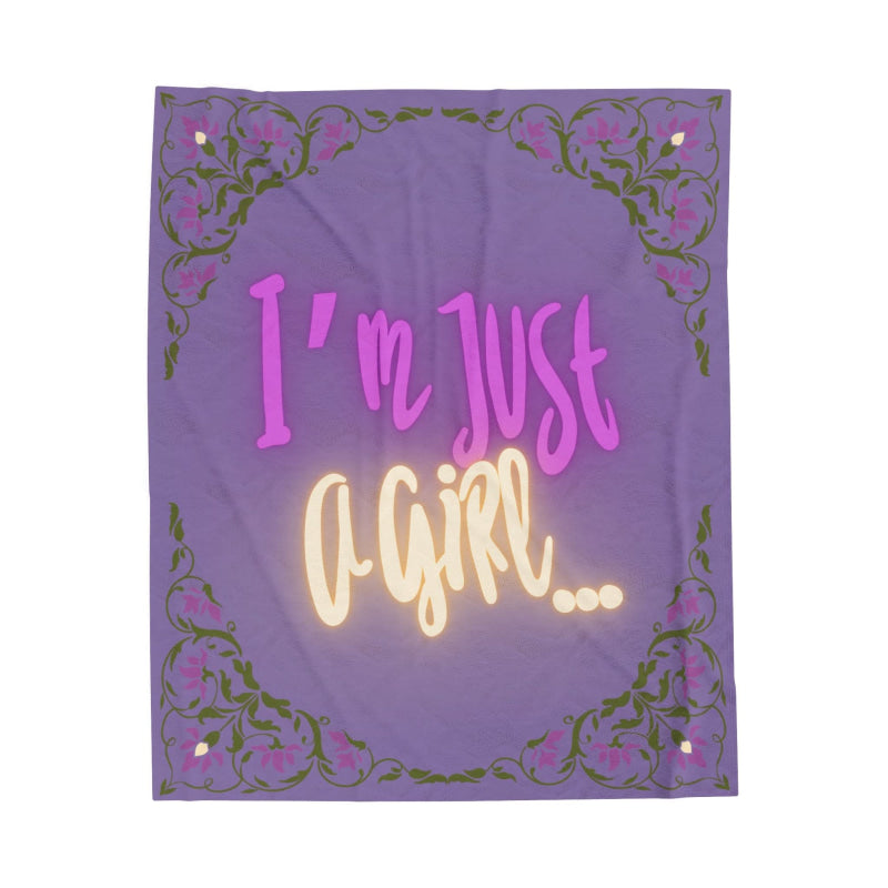 I’m Just a Girl | Mix & Match Fun-Flirty Lovers’ Blankets