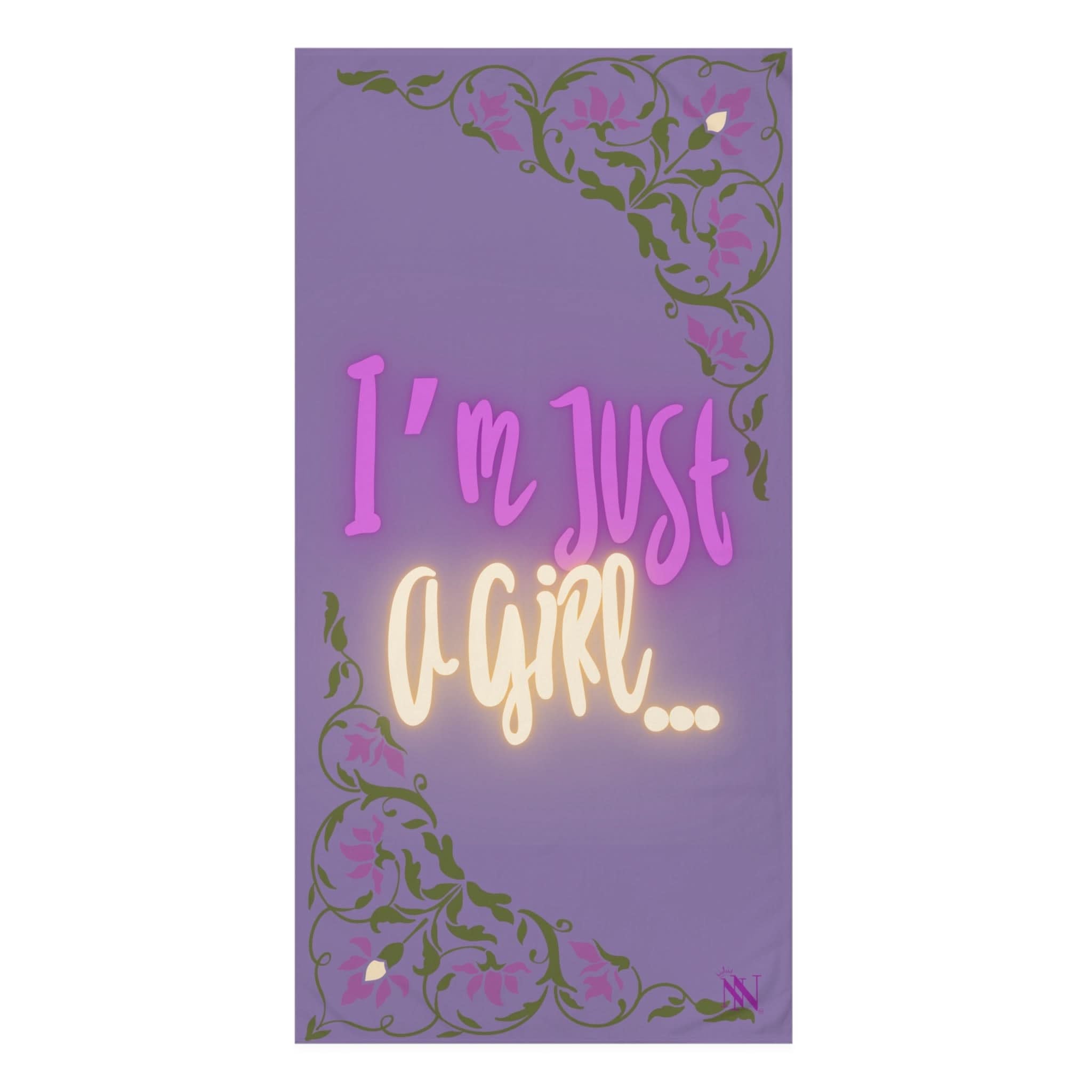 I’m Just a Girl | Mix & Match Naughty XL Fun-Flirty Lovers’ Towels