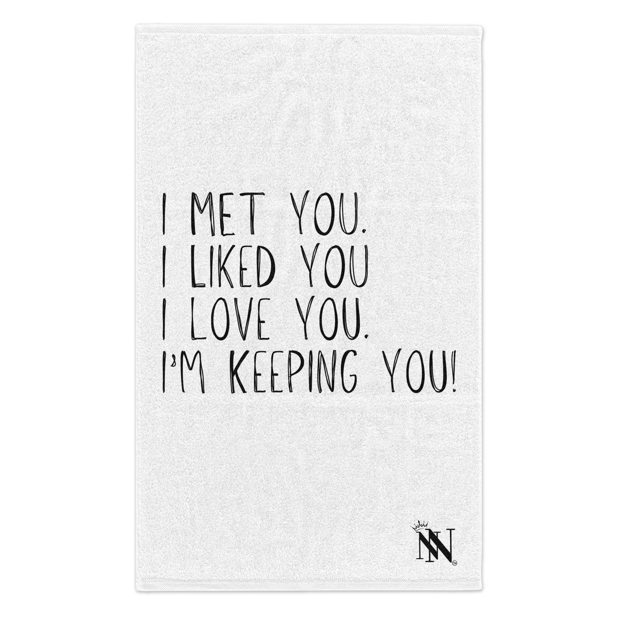 I’m Keeping You | Mix & Match Soft Fun-Flirty Lovers’ Towels