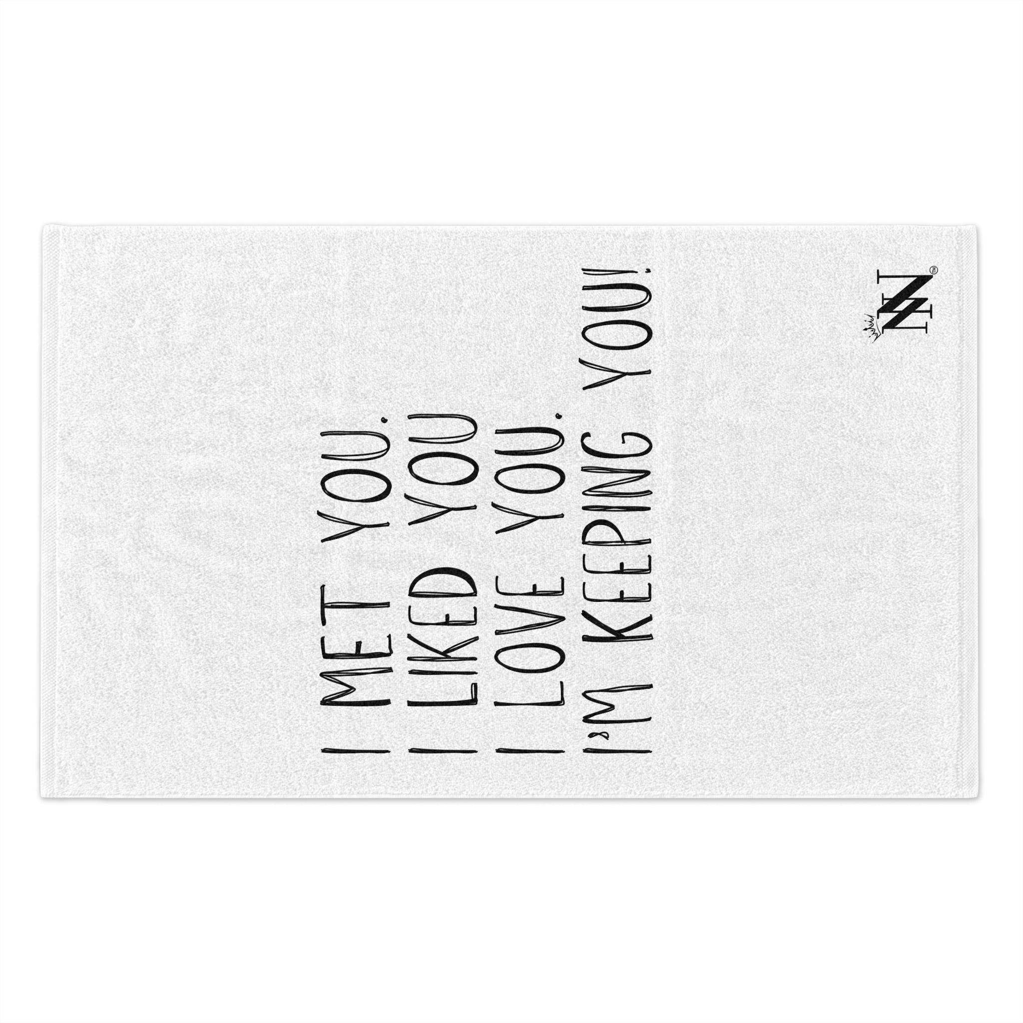 I’m Keeping You | Mix & Match Soft Fun-Flirty Lovers’ Towels