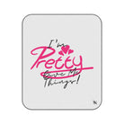 I’m Pretty Give Me Things | Mix Match Fun-Flirty Lovers’ Water-Resistant Blankets