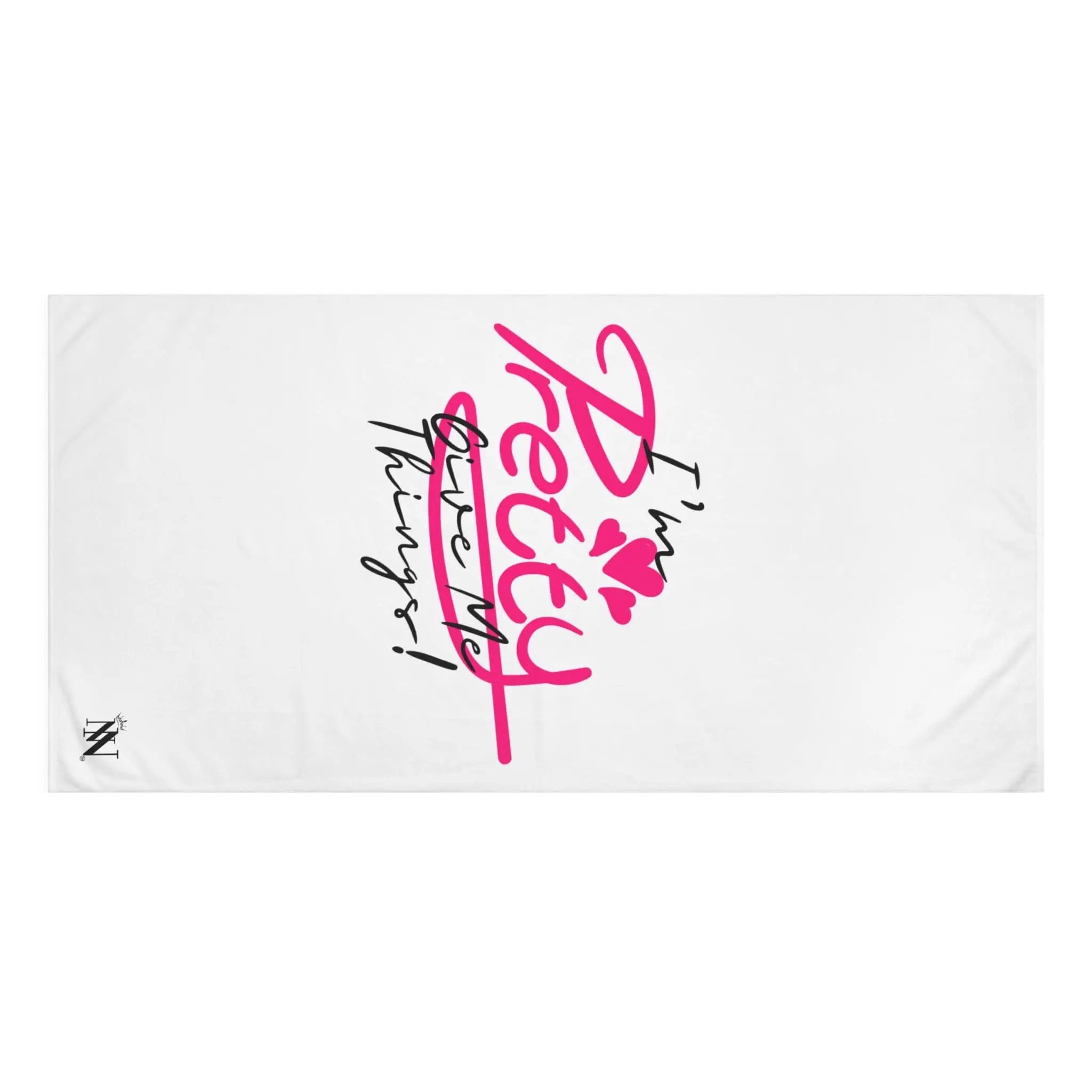 I’m Pretty Give Me Things | Mix & Match Naughty XL Fun-Flirty Lovers’ Towels