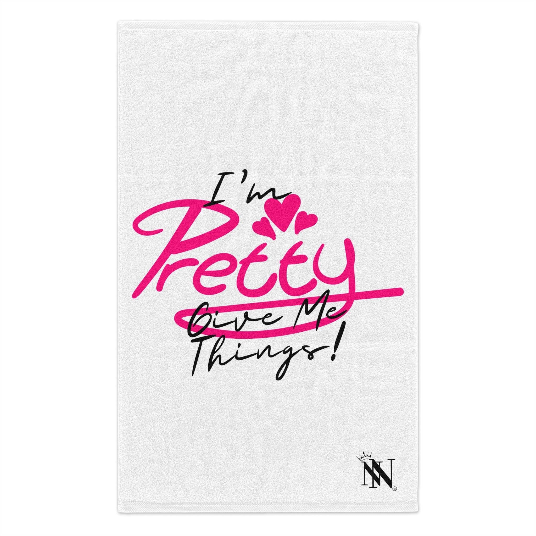 I’m Pretty Give Me Things | Mix & Match Soft Fun-Flirty Lovers’ Towels