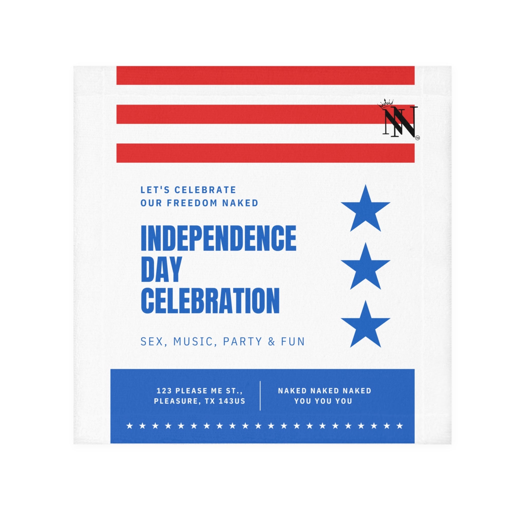 Independence Day Celebration | Mix & Match Lils’ Fun-Flirty Lovers’ Towels