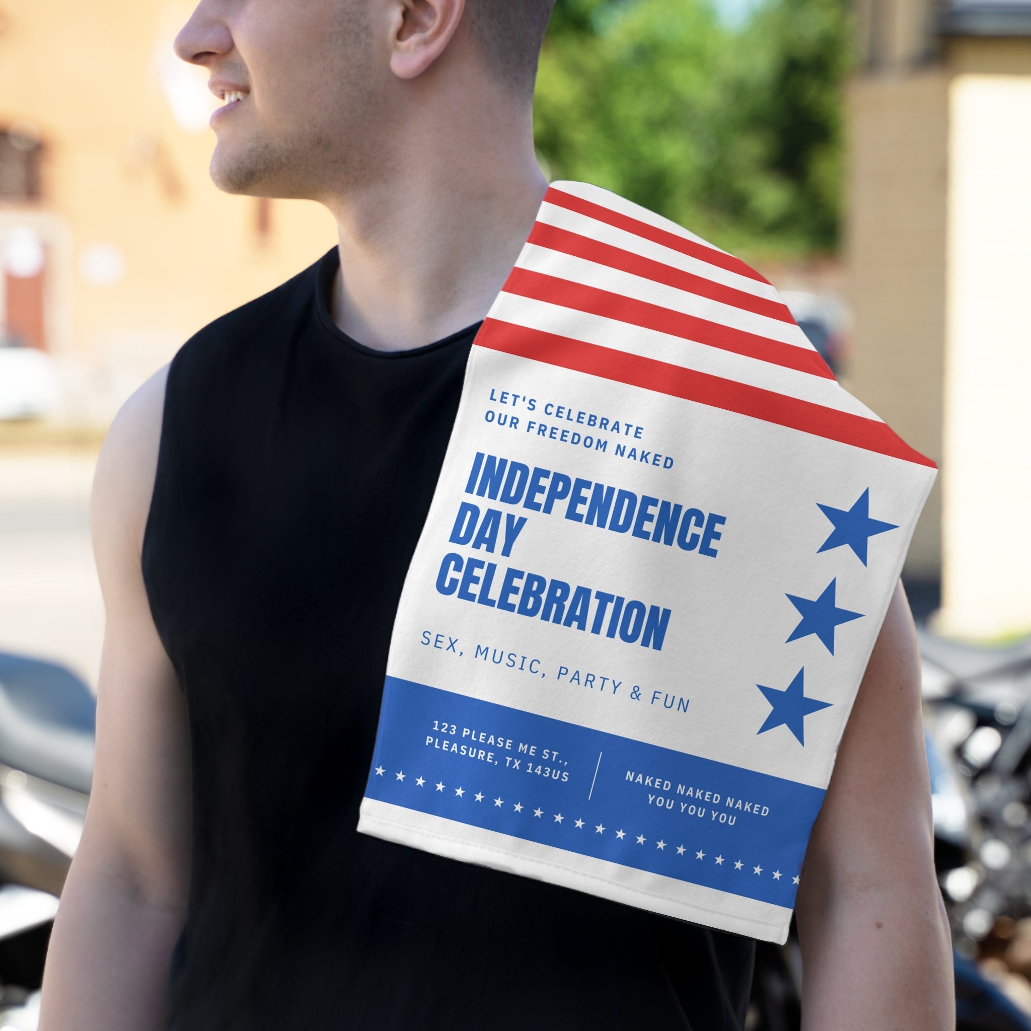 Independence Day Celebration | Mix & Match Soft Fun-Flirty Lovers’ Towels