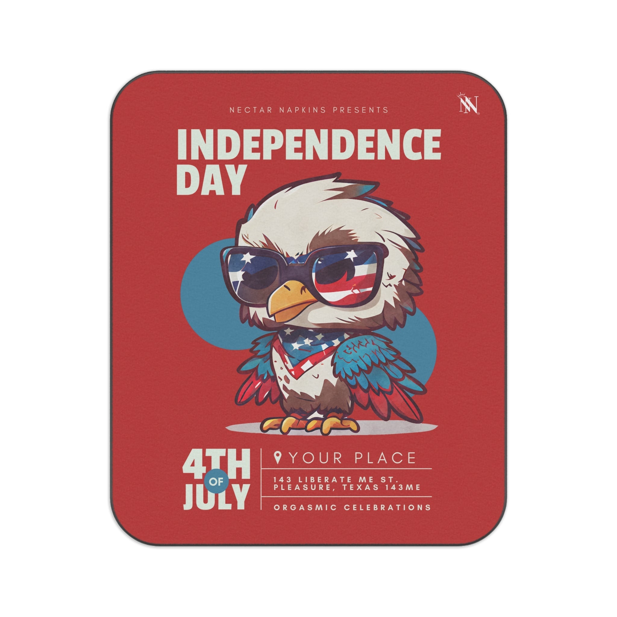 Independence Day | Mix Match Fun-Flirty Lovers’ Water-Resistant Blankets