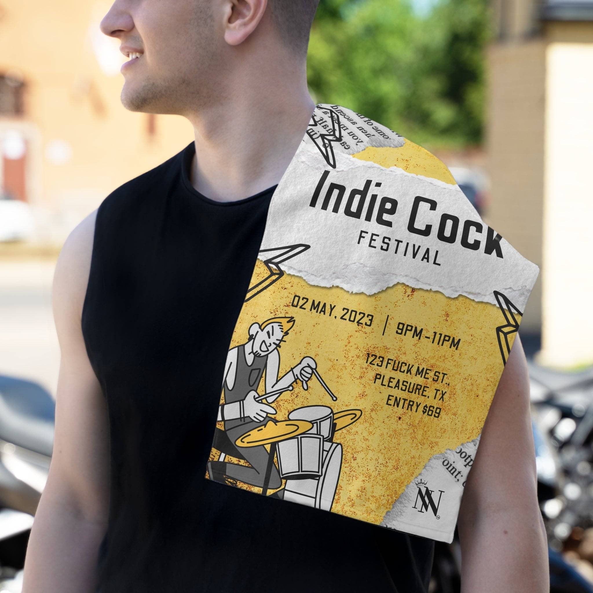 Indie Cock Festival | Mix & Match Soft Fun-Flirty Lovers’ Towels