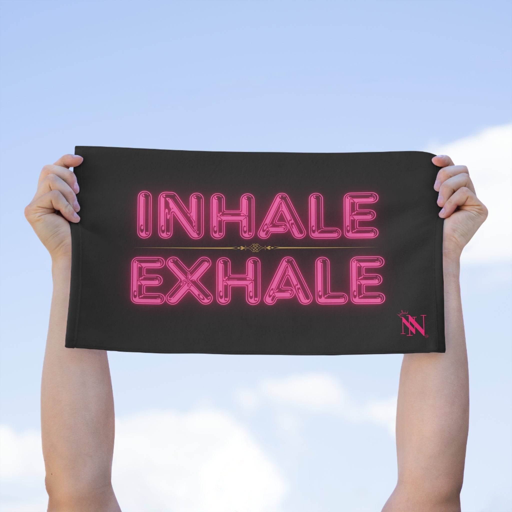 Inhale Exhale | Mix & Match Soft Fun-Flirty Lovers’ Towels