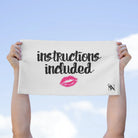 Instructions Included | Mix & Match Soft Fun-Flirty Lovers’ Towels