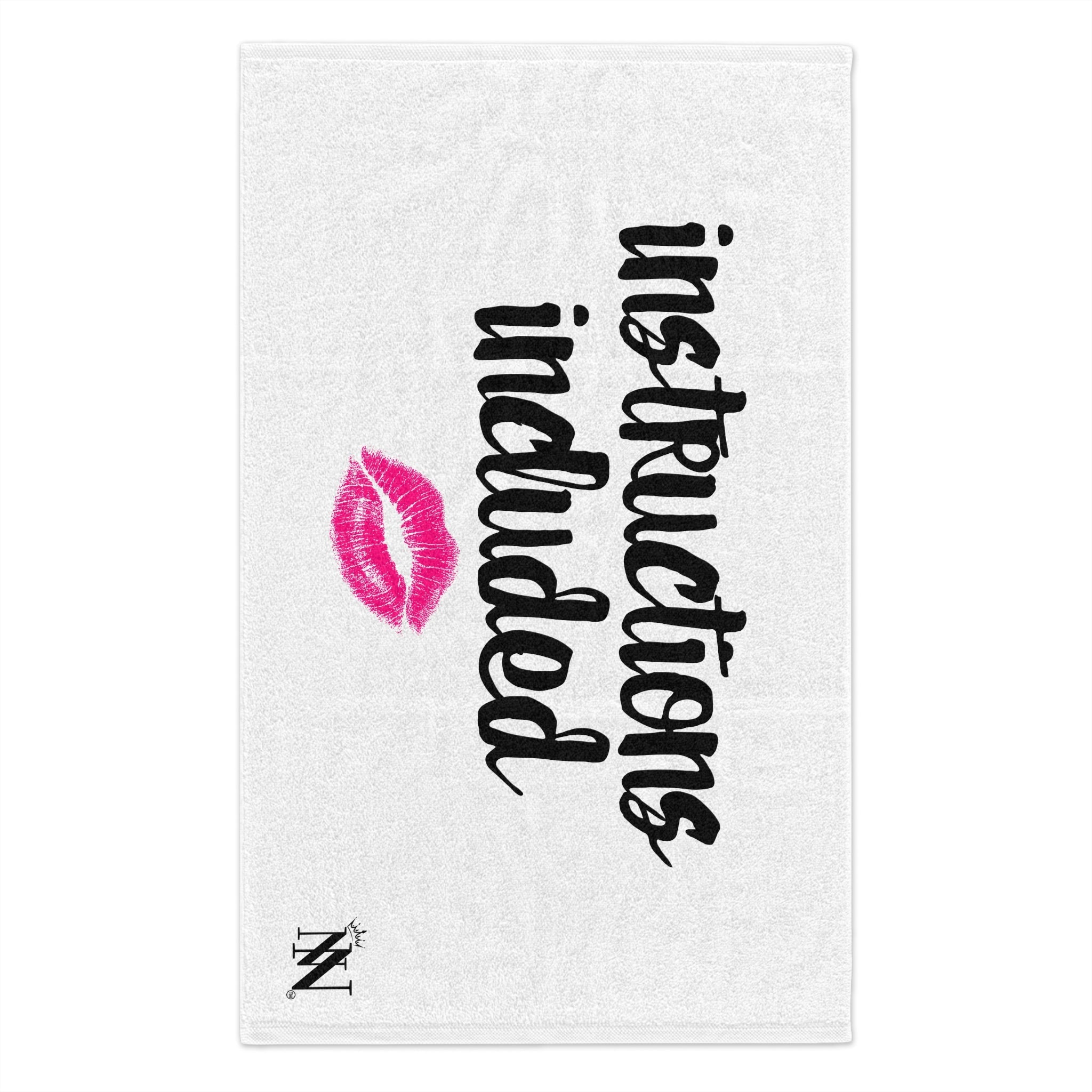 Instructions Included | Mix & Match Soft Fun-Flirty Lovers’ Towels