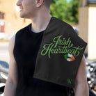 Irish Heartbeat Black | Mix & Match Soft Sex Towels | Flirty Lovers’ Gifts