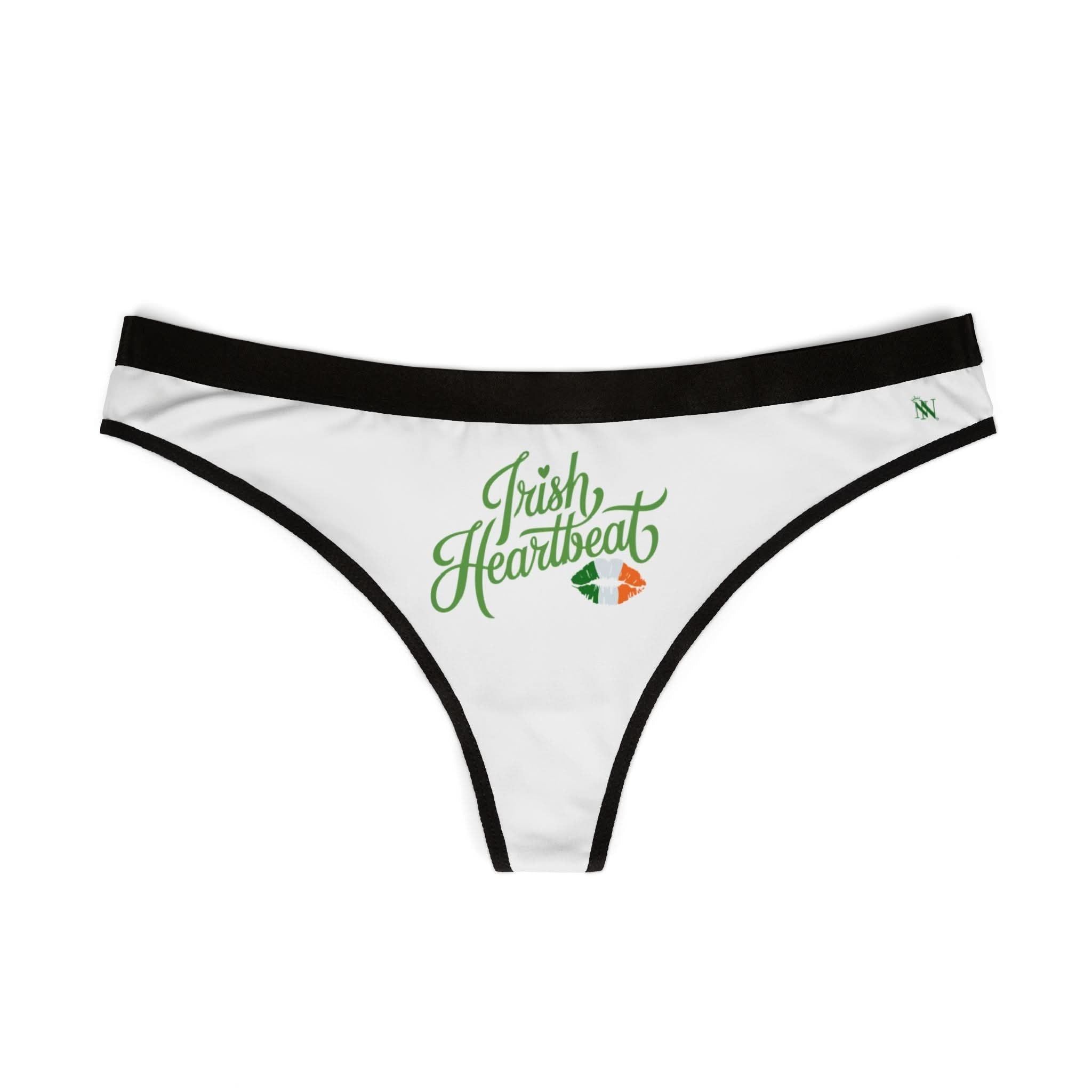 Irish Heartbeat | Mix & Match Women’s Fun-Flirty Lovers’ Thongs