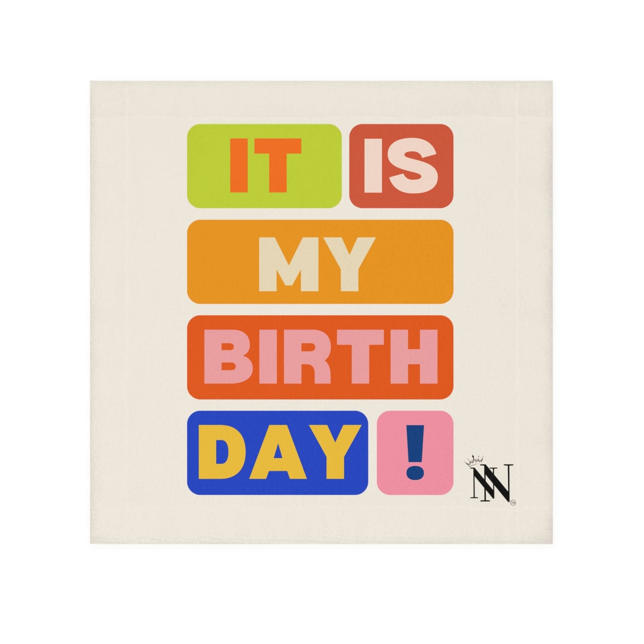 It is My Birthday! | Mix & Match Lils’ Fun-Flirty Lovers’ Towels