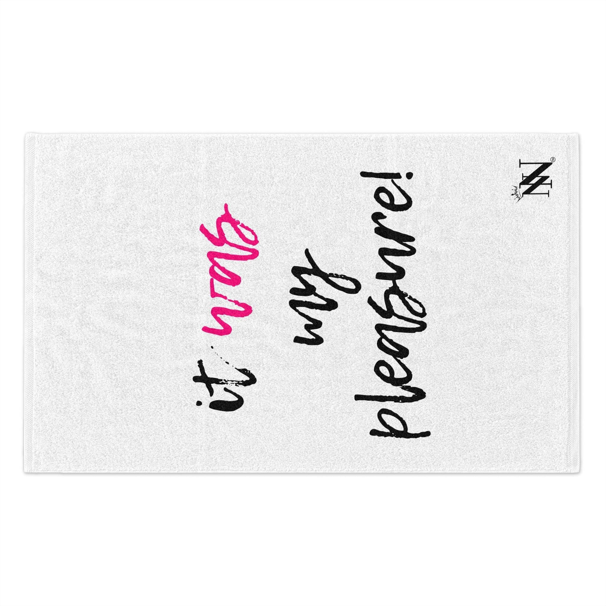 It Was My Pleasure! | Mix & Match Soft Fun-Flirty Lovers’ Towels