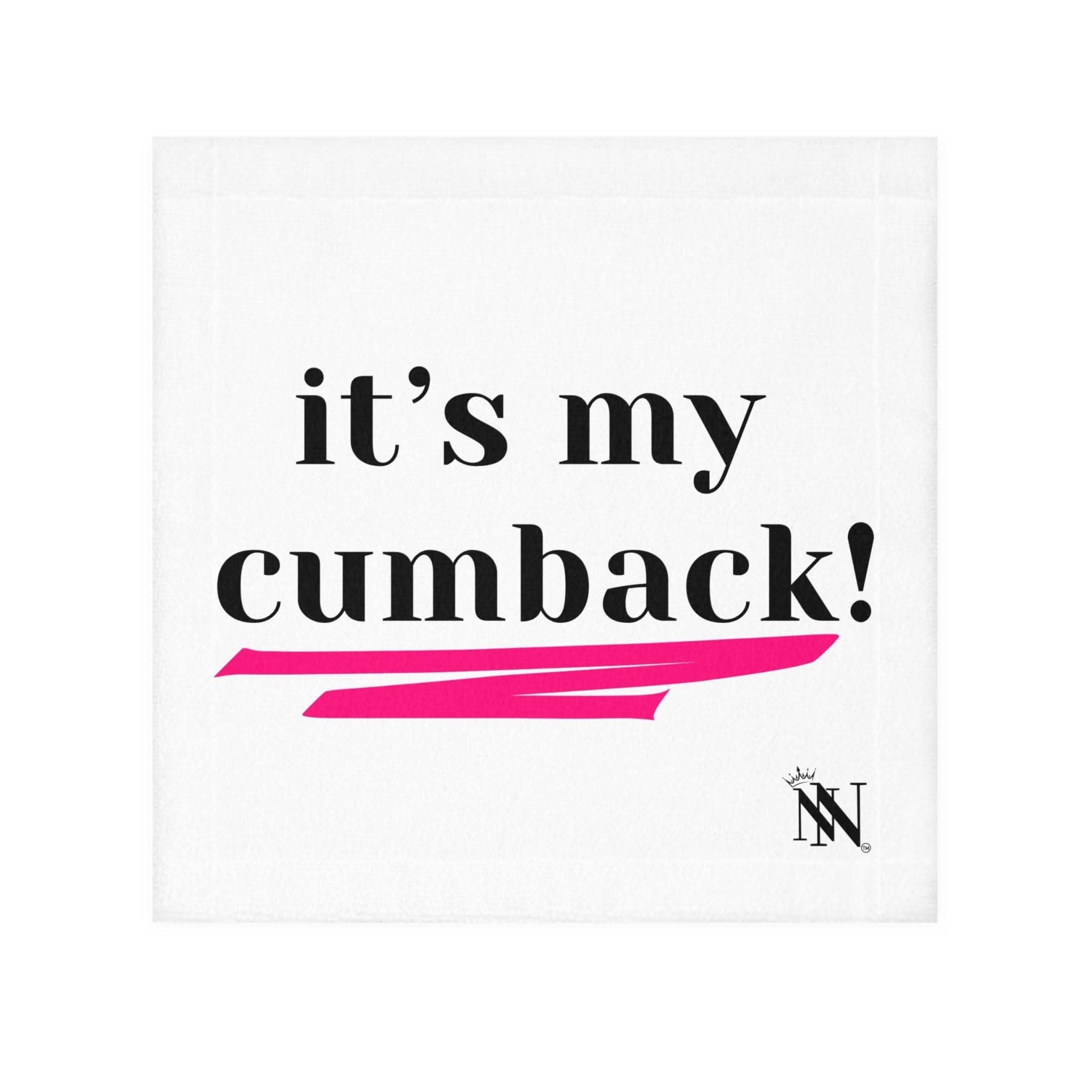 It’s My Cumback! | Mix & Match Lils’ Fun-Flirty Lovers’ Towels