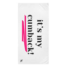 It’s My Cumback! | Mix & Match Naughty XL Fun-Flirty Lovers’ Towels