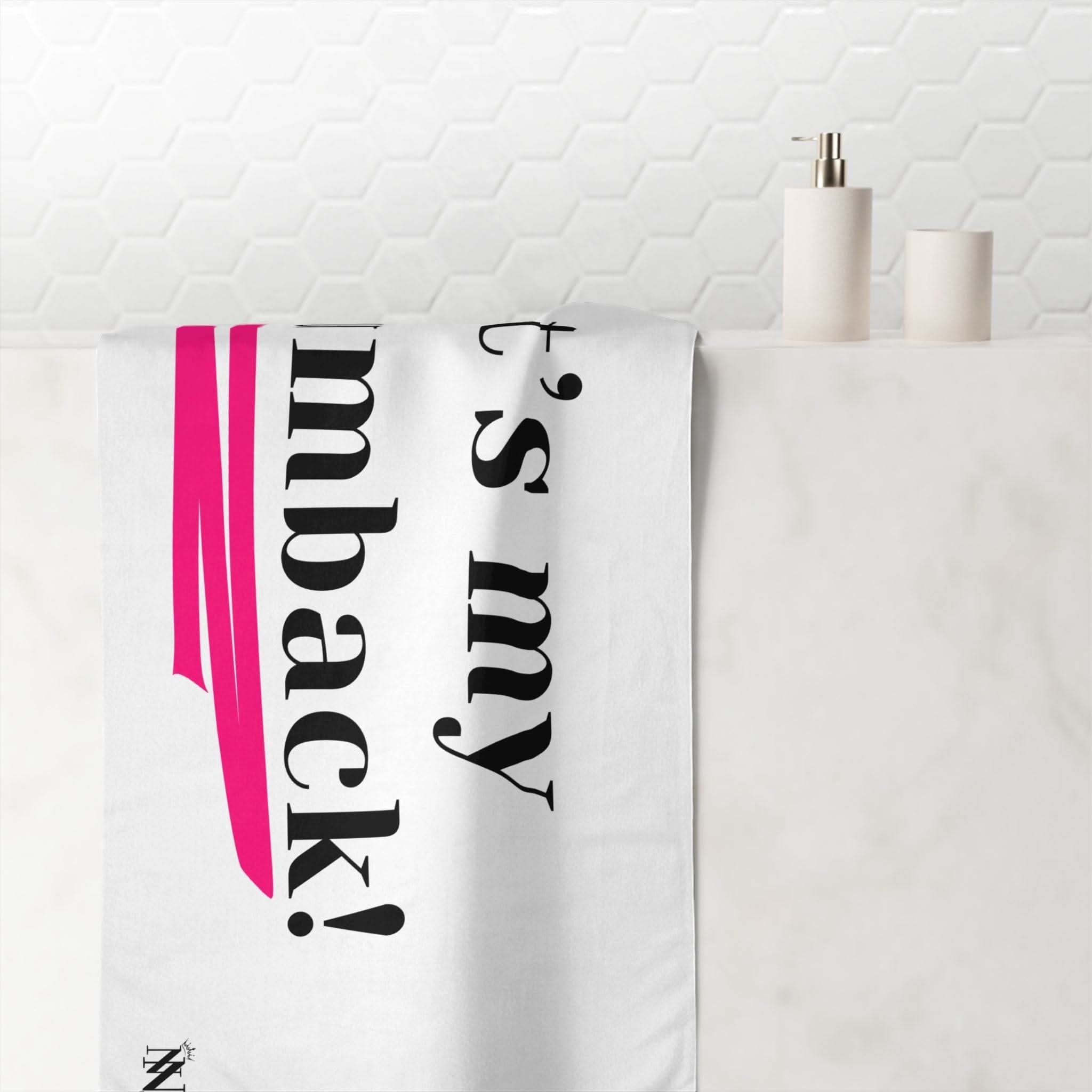 It’s My Cumback! | Mix & Match Naughty XL Fun-Flirty Lovers’ Towels