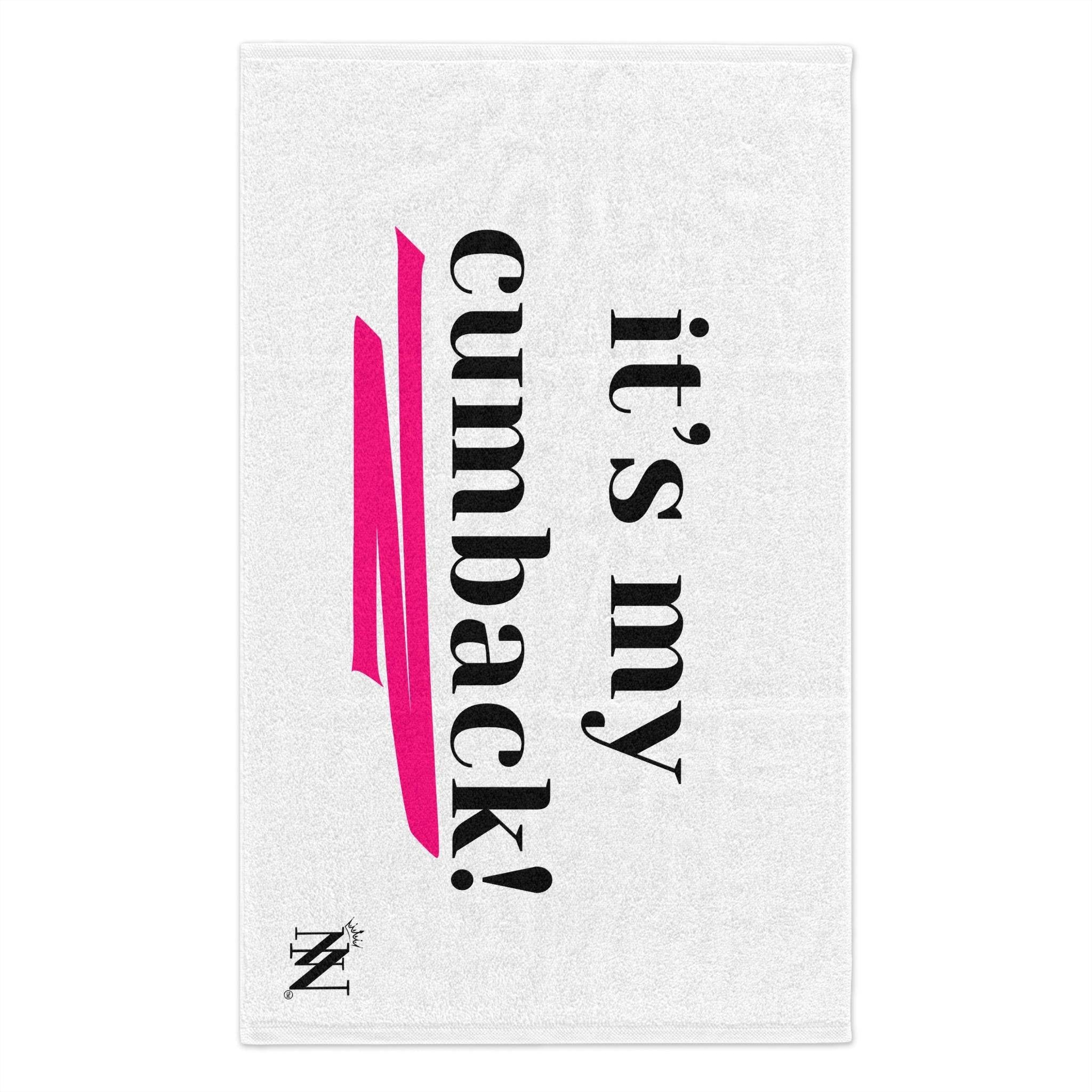 It’s My Cumback! | Mix & Match Soft Fun-Flirty Lovers’ Towels