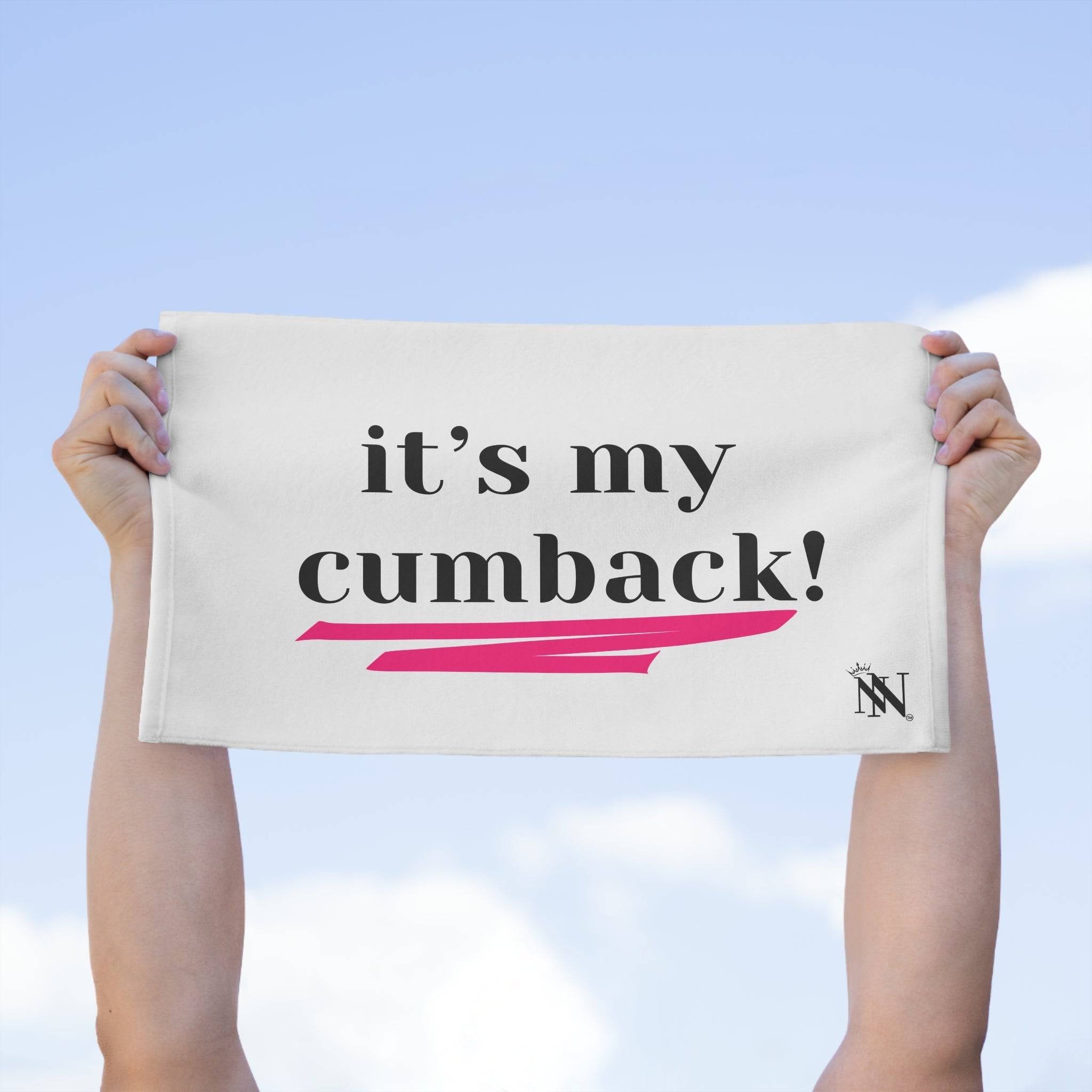 It’s My Cumback! | Mix & Match Soft Fun-Flirty Lovers’ Towels