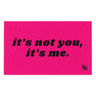 It’s Not You Breakup Pink Mix Match Soft Sex Towels | Flirty Lovers’ Gifts