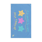 It’s Okay to Feel Your Feelings Light Blue | Mix & Match Original Fun-Flirty Lovers’ Towels