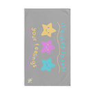 It’s Okay to Feel Your Feelings Light Grey | Mix & Match Original Fun-Flirty Lovers’ Towels