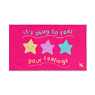 It’s Okay to Feel Your Feelings Signature Pink | Mix & Match Original Fun-Flirty Lovers’ Towels