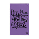 It’s You It’s Always Been You Lavendar | Mix & Match Original Fun-Flirty Lovers’ Towels